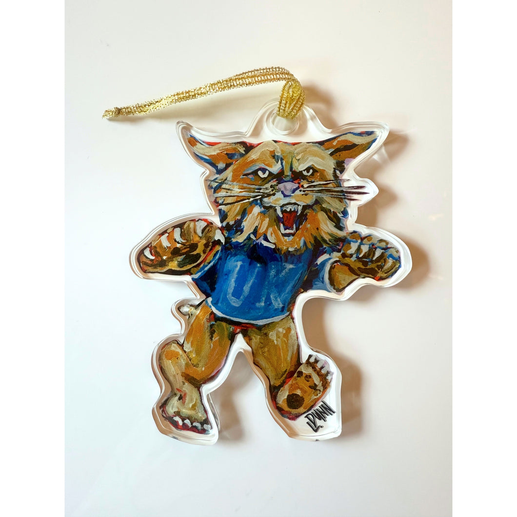 Kentucky Wildcat Acrylic Ornament