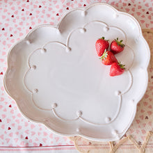 Load image into Gallery viewer, Heart Platter, 15" |  Whitewash
