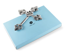 Load image into Gallery viewer, Fleur-de-lis Wall Cross, 12"

