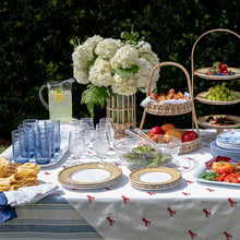 Load image into Gallery viewer, Bamboo Caning Melamine Salad Plate
