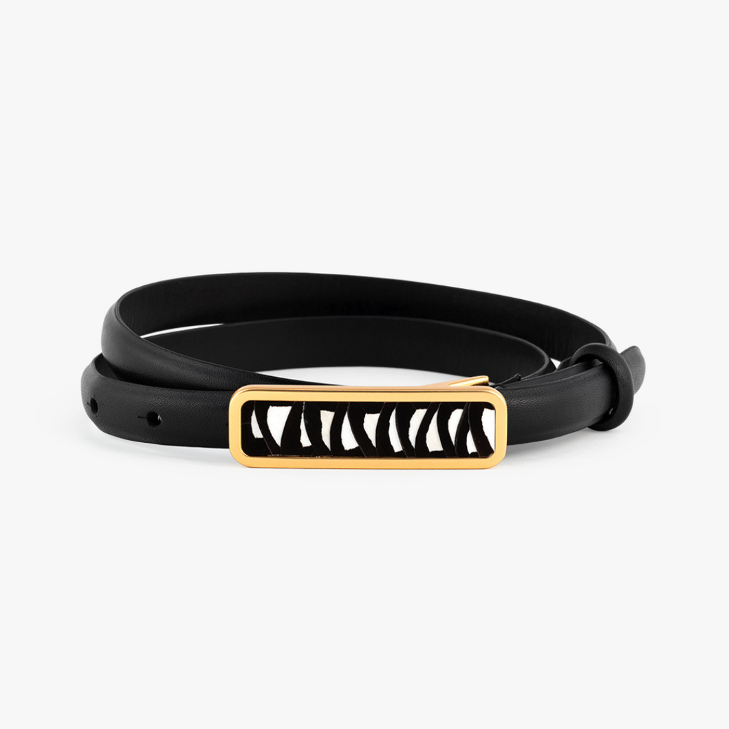 ACE Basin Abby Belt, Black | Pheasant