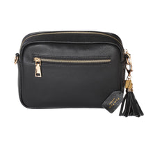 Load image into Gallery viewer, City Bag, Black + Black &amp; White Strap
