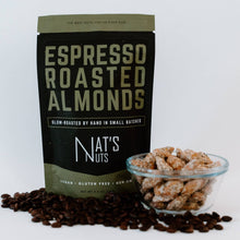 Load image into Gallery viewer, Nat&#39;s Nuts Espresso Roasted Almonds
