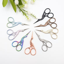 Load image into Gallery viewer, Stork Sharp Scissors, Light Gold
