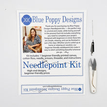 Load image into Gallery viewer, "Lets Mahj On" Needlepoint Kit (Mahjong Parrot)
