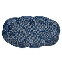 Load image into Gallery viewer, Mystic Knot 15" Hostess Tray, Denim
