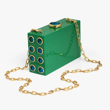 Load image into Gallery viewer, Basel Clutch, Peacock
