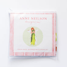 Load image into Gallery viewer, Green Angel Beginner Needlepoint Kit
