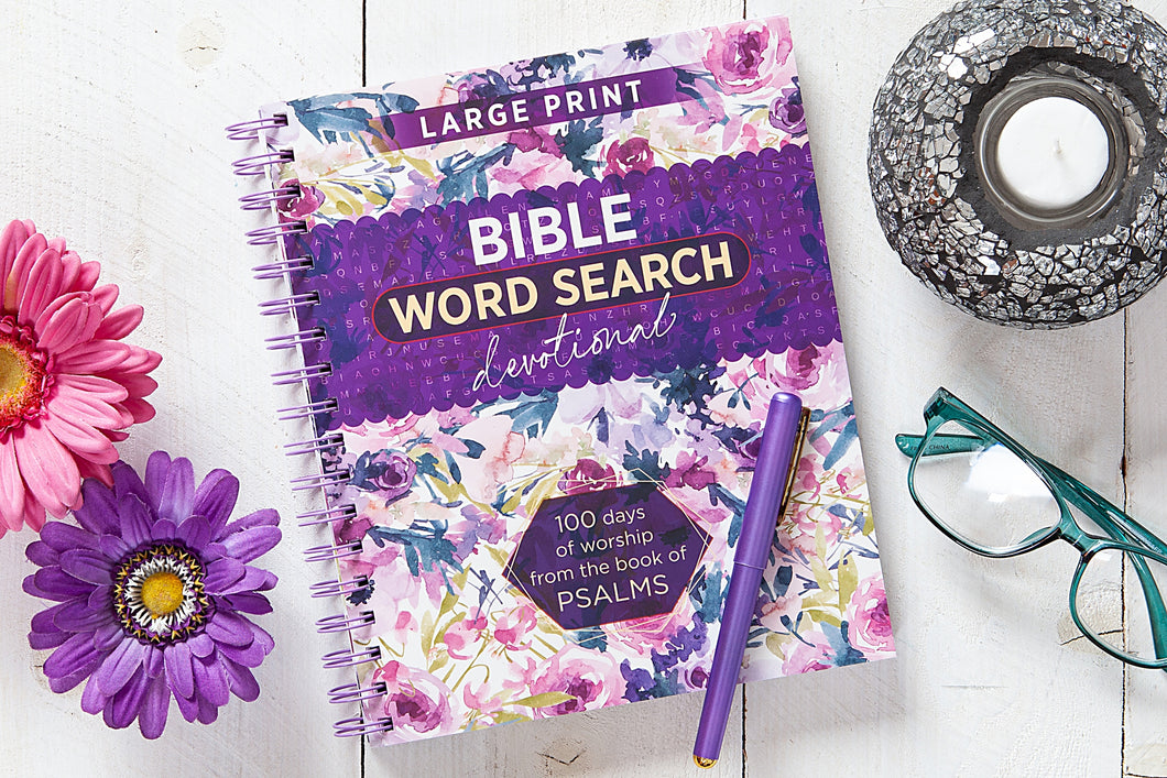 Bible Word Search Devotional, Psalms