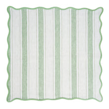 Load image into Gallery viewer, Cabana Stripe Napkin, Seagrass Set of 4
