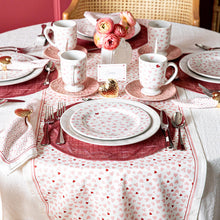 Load image into Gallery viewer, Love You More Table Runner, 18" x 90" | Pink
