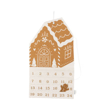 Load image into Gallery viewer, Gingerbread House Canvas Advent Calendar
