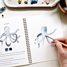 Load image into Gallery viewer, Seaside Watercolor Workbook
