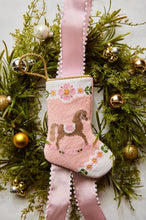 Load image into Gallery viewer, Pink Rocking Horse Bauble Stocking
