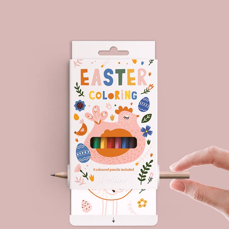 Easter Scrollino Coloring Set