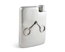 Load image into Gallery viewer, Equestrian Pewter Flask
