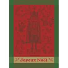 Load image into Gallery viewer, Casse Noisette Noel Rouge Kitchen Towel
