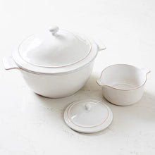 Load image into Gallery viewer, Puro 12&quot; Casserole with Lid, Whitewash
