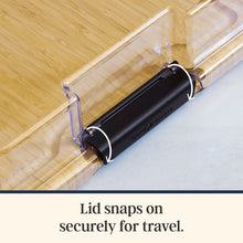 Load image into Gallery viewer, Flip, Serve &amp; Store™ Charcuterie Board with Locking Lid
