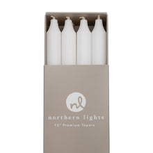 Load image into Gallery viewer, Pure White 12" Tapers, 12pc Box
