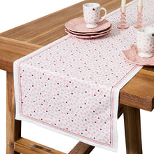 Load image into Gallery viewer, Love You More Table Runner, 18" x 90" | Pink
