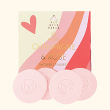 Load image into Gallery viewer, Champagne and Rose Shower Steamers
