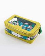 Load image into Gallery viewer, Chartreuse Tile Storage Bag
