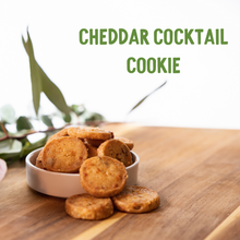Load image into Gallery viewer, Cheddar Cocktail Cookies, Hello Spring Citrus Tin
