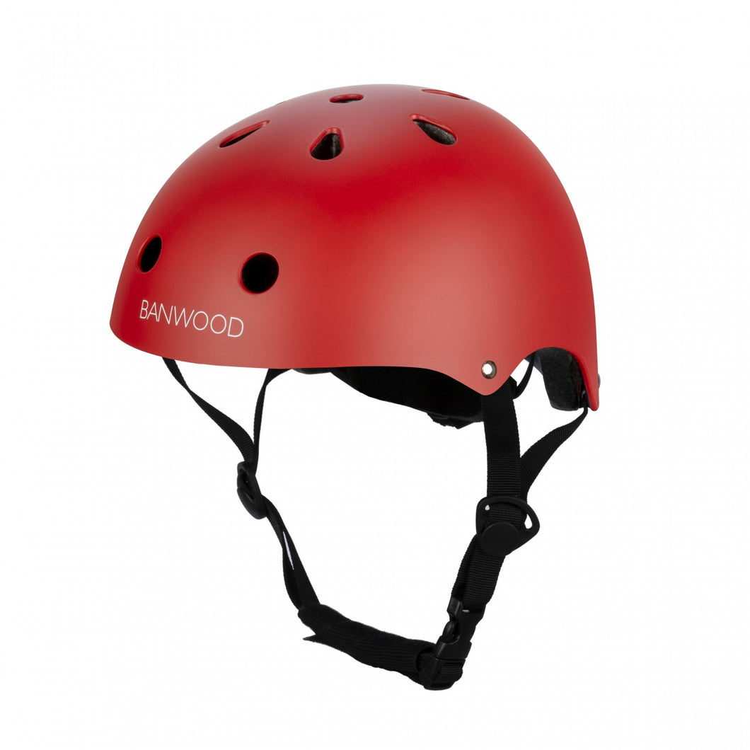 Classic Helmet Banwood, Matte Red