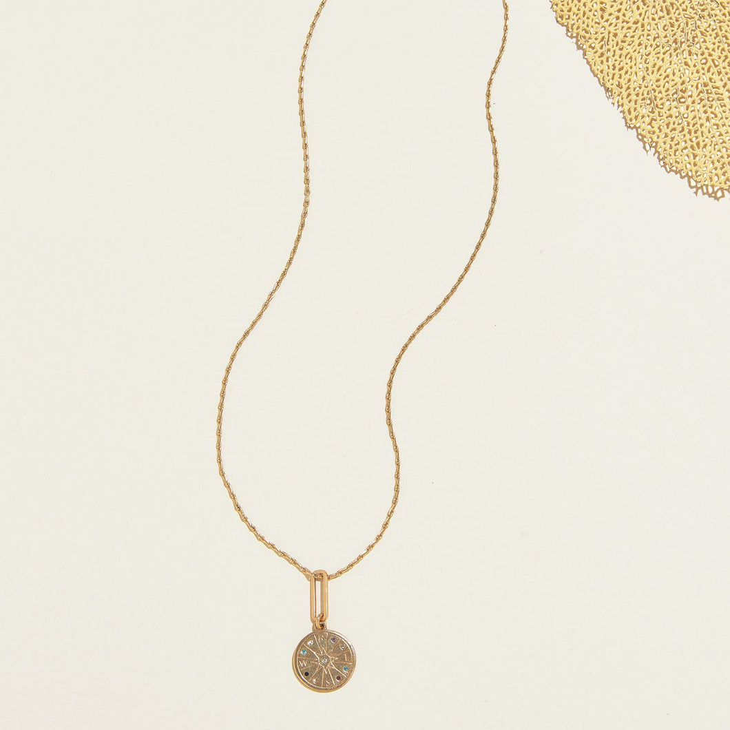 Seeker Necklace, Gold