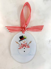 Load image into Gallery viewer, Snowman Acrylic Christmas Ornament
