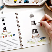 Load image into Gallery viewer, Seaside Watercolor Workbook
