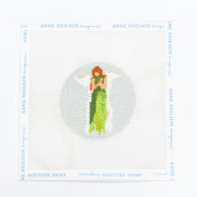 Load image into Gallery viewer, Green Angel Beginner Needlepoint Kit
