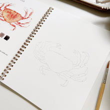 Load image into Gallery viewer, Seaside Watercolor Workbook
