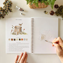 Load image into Gallery viewer, Woodland Watercolor Workbook

