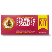 Load image into Gallery viewer, Red Wine &amp; Rosemary Appetizer Kit
