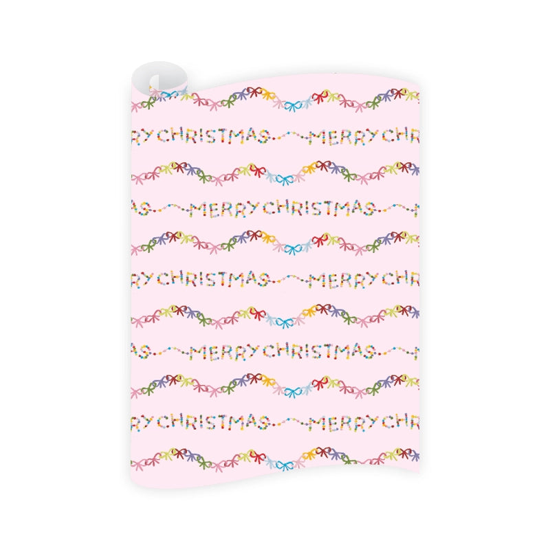 Pom Pom Party Wrapping Paper Roll