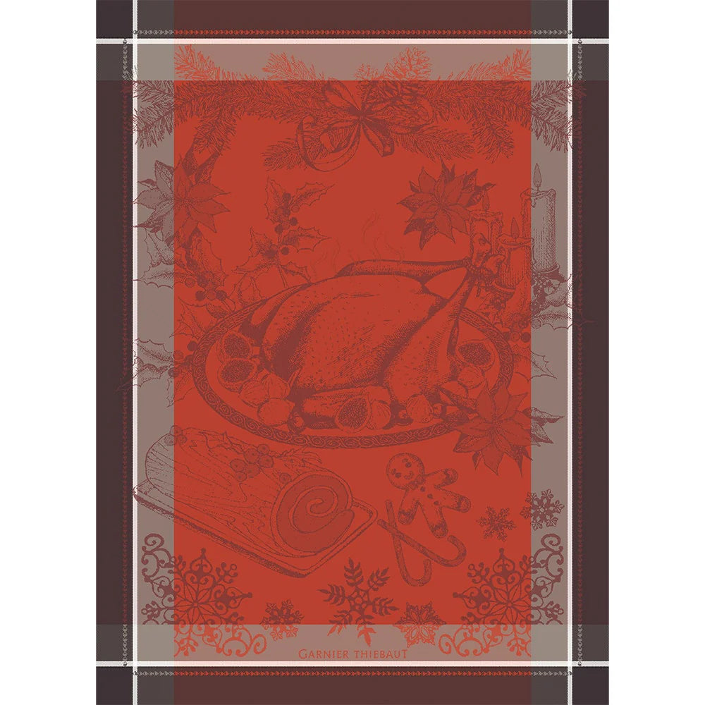 Dinde De Noel Kitchen Towel