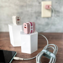 Load image into Gallery viewer, Double Play Eco Wall Power Adapter, Natural
