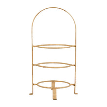 Load image into Gallery viewer, Provence Rattan Triple Tiered Server, Whitewash

