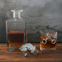Load image into Gallery viewer, Equestrian Decanter Set with Glasses
