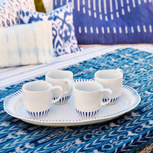 Load image into Gallery viewer, Sitio Stripe Mug, Delft Blue
