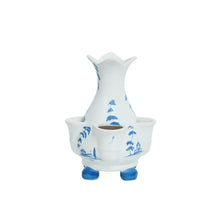 Load image into Gallery viewer, Country Estate 6" Tulipiere Vase, Delft Blue
