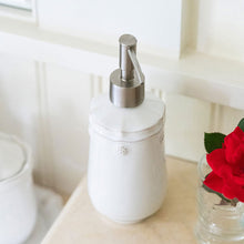 Load image into Gallery viewer, Berry &amp; Thread Soap Dispenser, Whitewash
