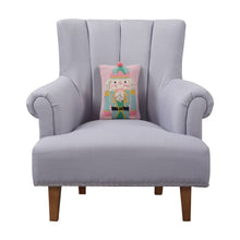 Load image into Gallery viewer, Pink Nutcracker Hook Pillow, 8 x 12&quot;
