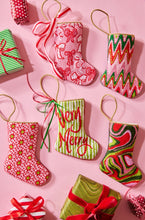 Load image into Gallery viewer, Fête Papier: Pretty in Pink Bauble Stocking

