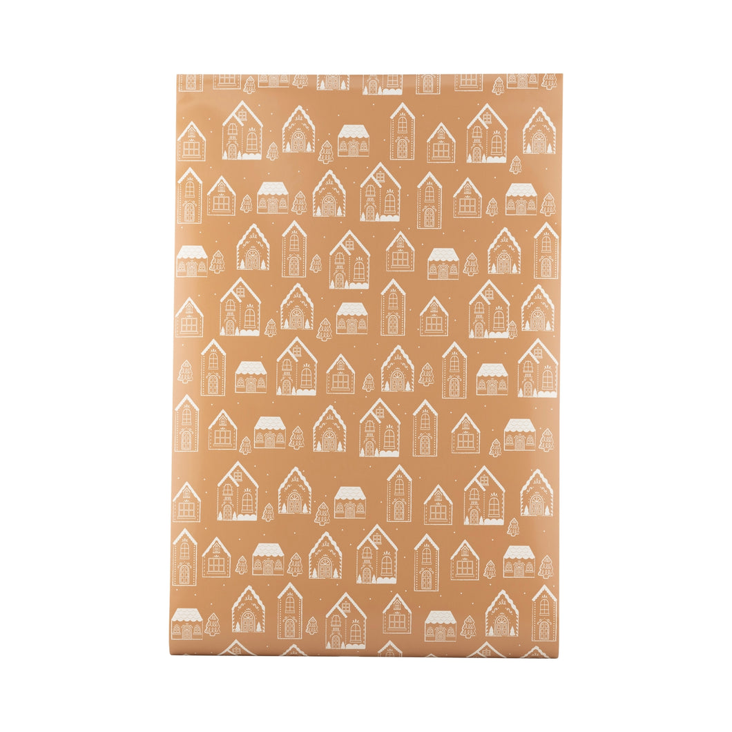 Gingerbread House Paper Table Runner