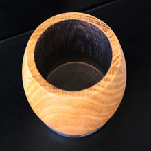 Load image into Gallery viewer, Oak Whiskey Tumbler in Wood Gift Box
