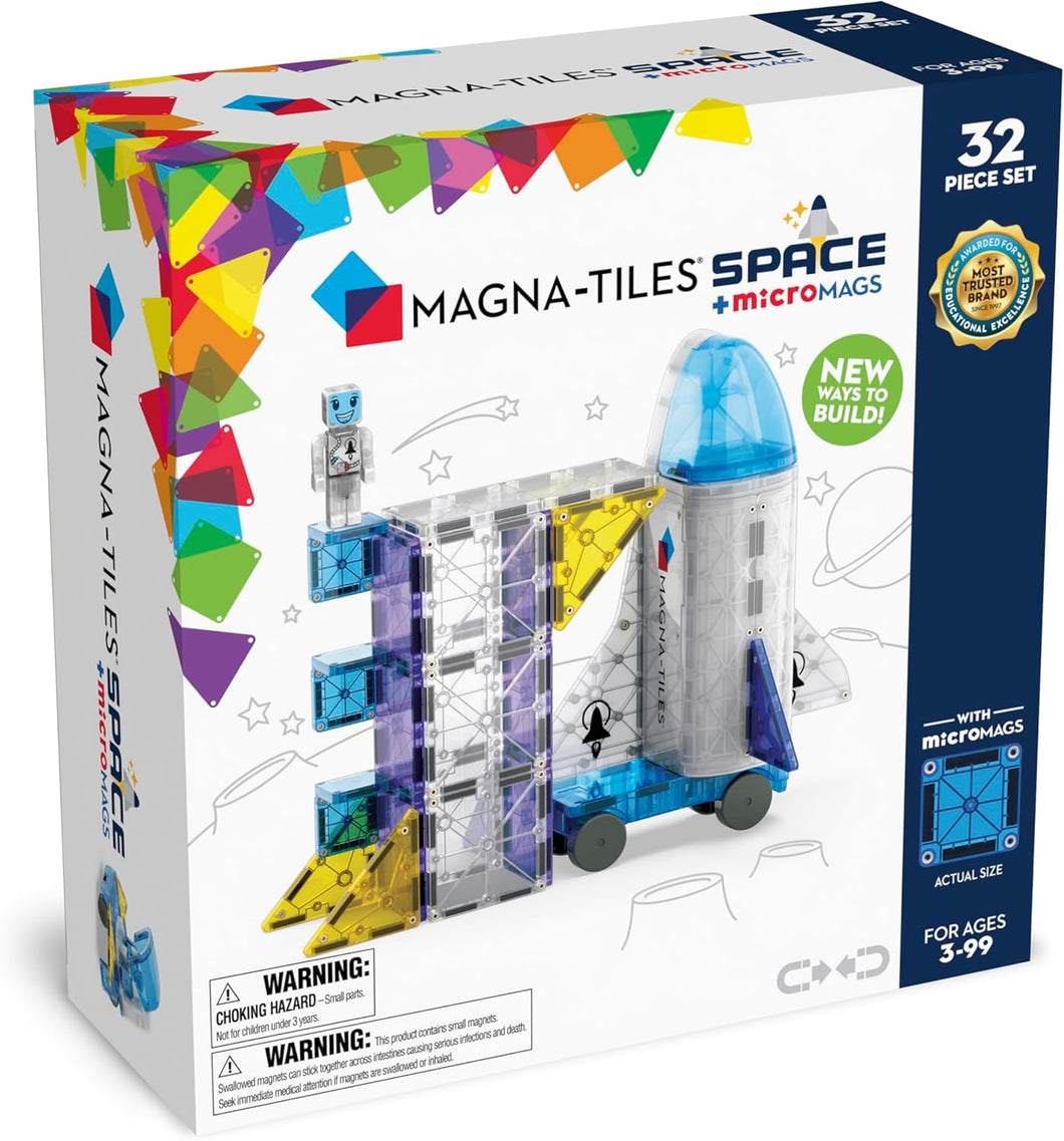 Magna-Tiles Space, 32-Piece Set
