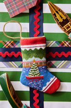 Load image into Gallery viewer, Kate Lewis: Central Park Boathouse Bauble Stocking
